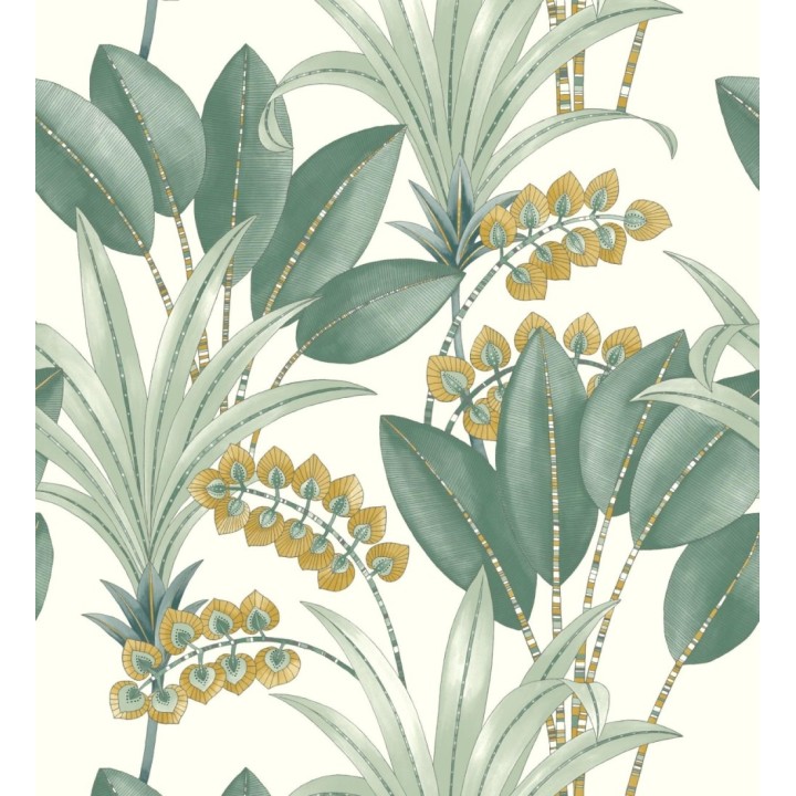 Papel pintado hojas de palma estilo tropical - Nassau 128413