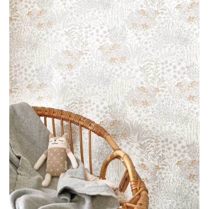 Papel pintado de flores pequeñas - Susan Garden 128436