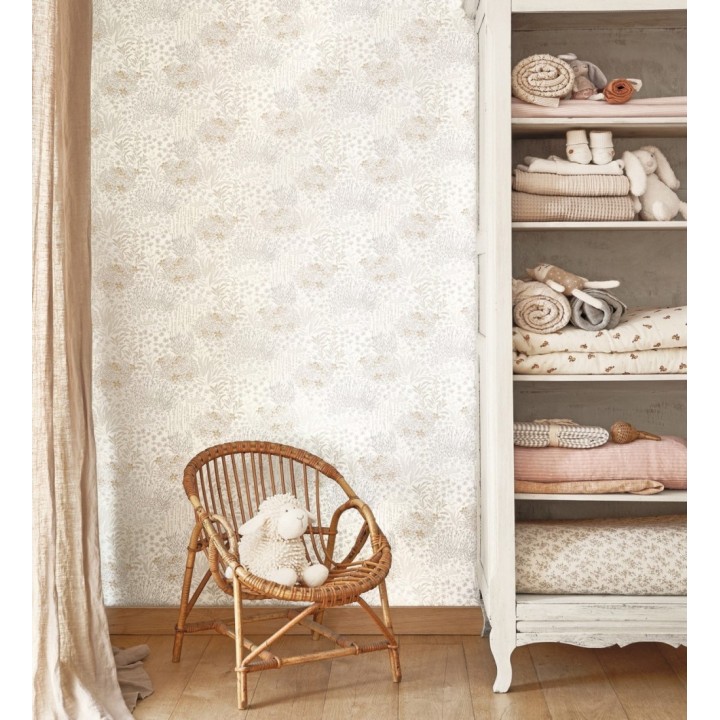 Papel pintado de flores pequeñas - Susan Garden 128436