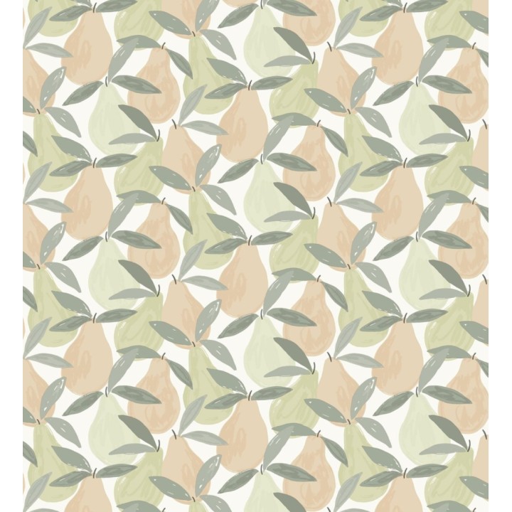 Papel pintado infantil de peras color tropical - Padua Pears 128446