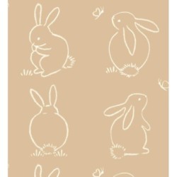 Papel pintado Chalk Rabbit 128452