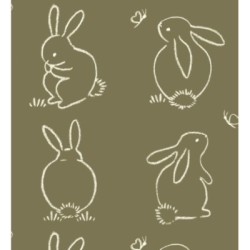 Papel pintado Chalk Rabbit 128453