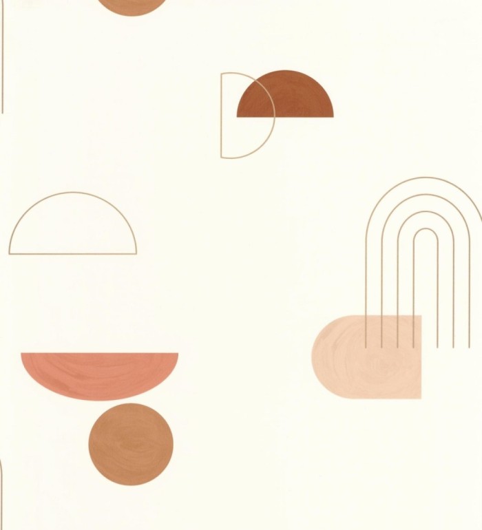 Papel pintado de figuras geométricas abstractas - Arin 128479