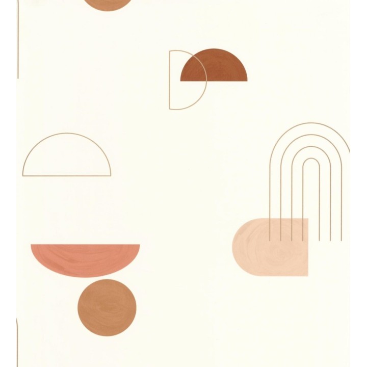 Papel pintado de figuras geométricas abstractas - Arin 128479