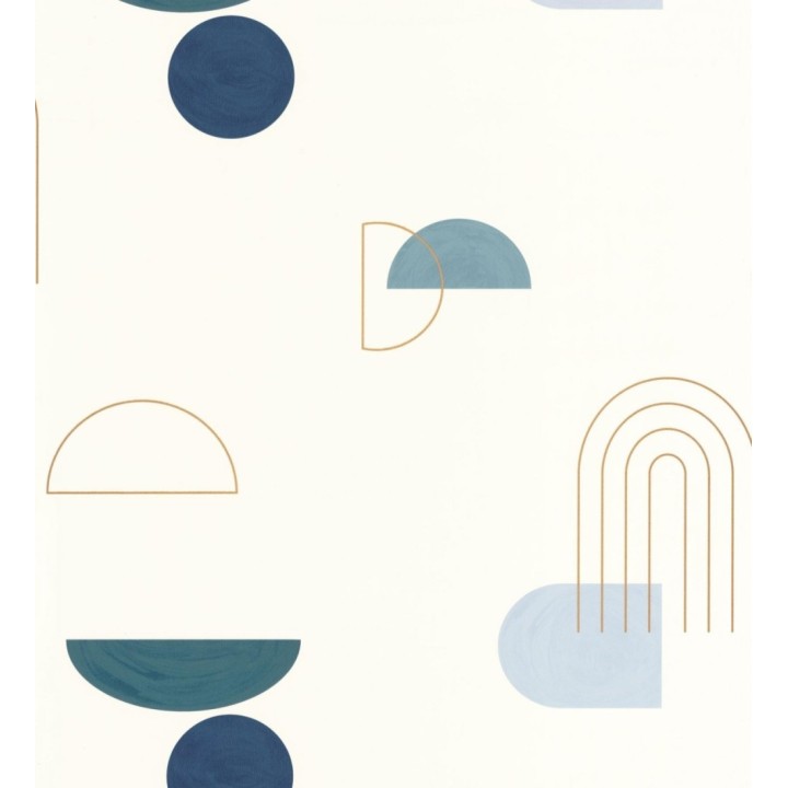 Papel pintado de figuras geométricas abstractas - Arin 128481