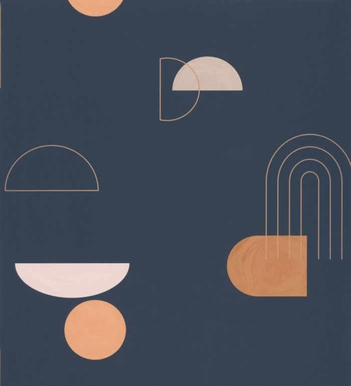 Papel pintado de figuras geométricas abstractas - Arin 128482