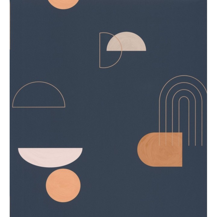Papel pintado de figuras geométricas abstractas - Arin 128482