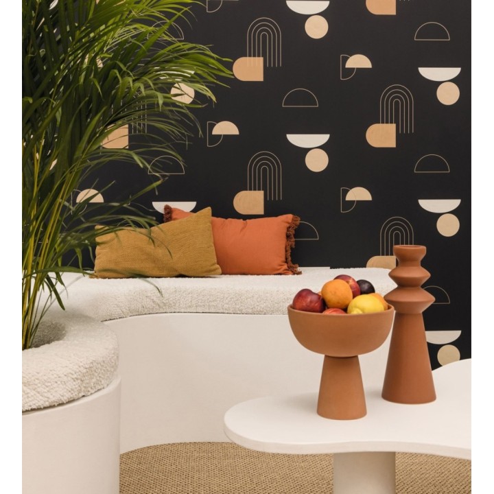 Papel pintado de figuras geométricas abstractas - Arin 128484