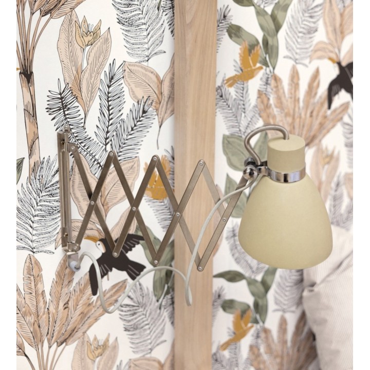 Papel pintado de pájaros aves tucanes y hojas tropicales - Moana Tropical 128497