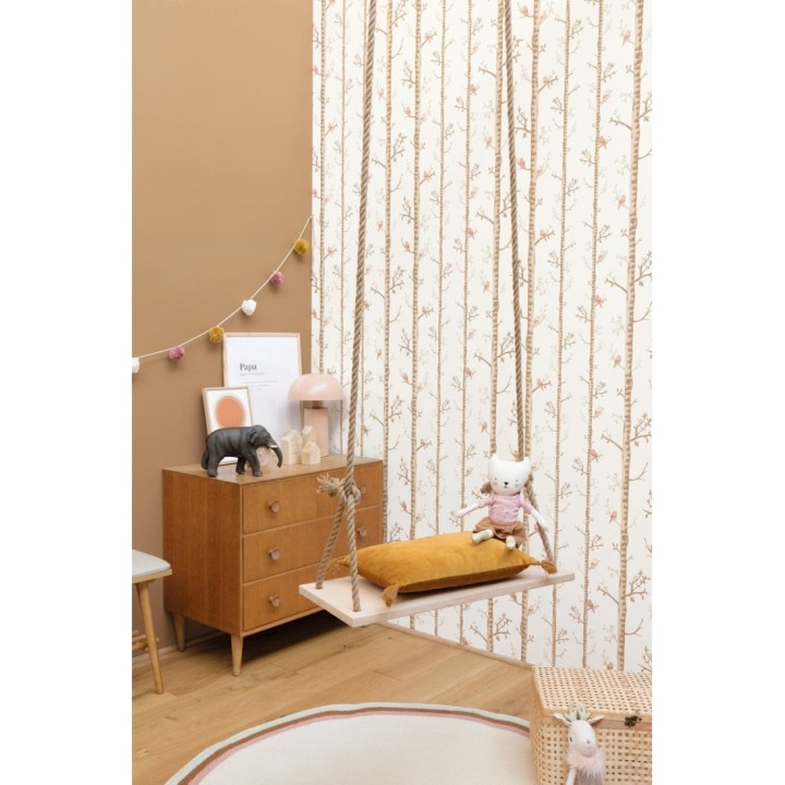 Papel pintado troncos y pájaros estilo naturaleza - Esli Forest 128517