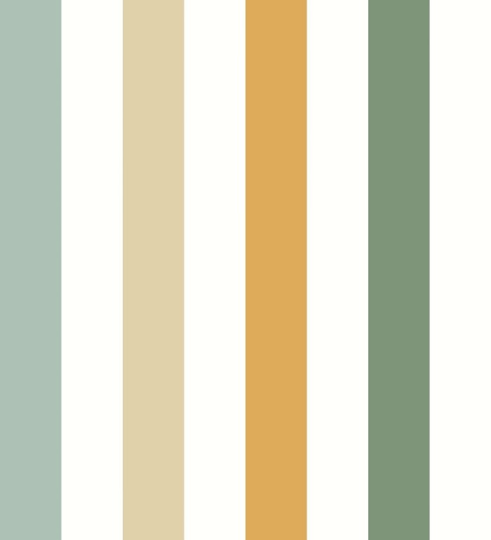 Papel pintado de rayas con colores tropicales - Fenris stripes 128523