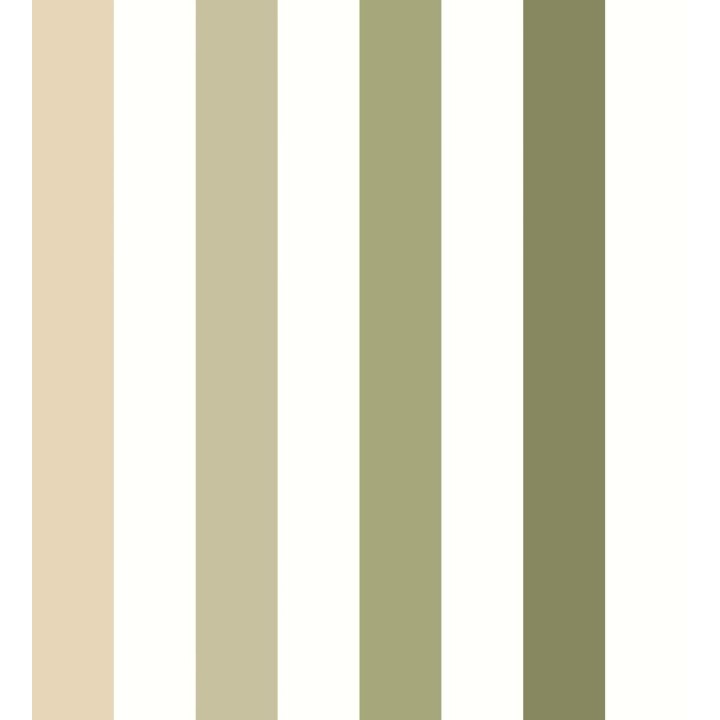 Papel pintado de rayas gama de color del beige al verde - Fenris stripes 128524