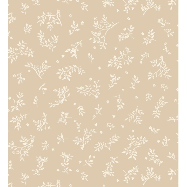Papel pintado flores pequeñas liberty con textura efecto textil - Petite Andrea 128536