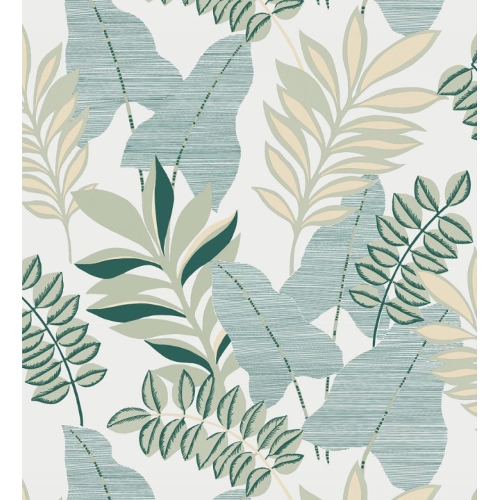 Papel pintado de hojas grandes - Dakari 128589
