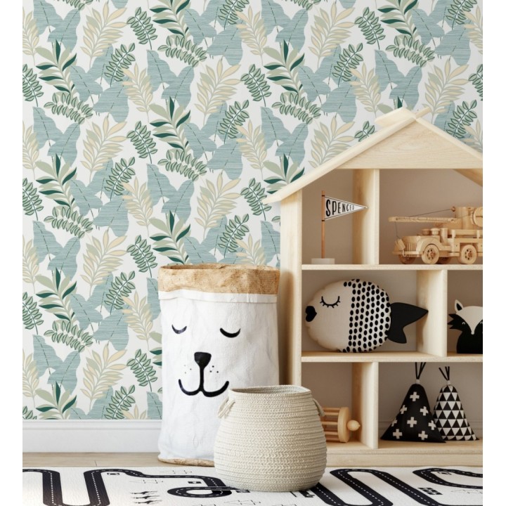 Papel pintado de hojas grandes - Dakari 128589