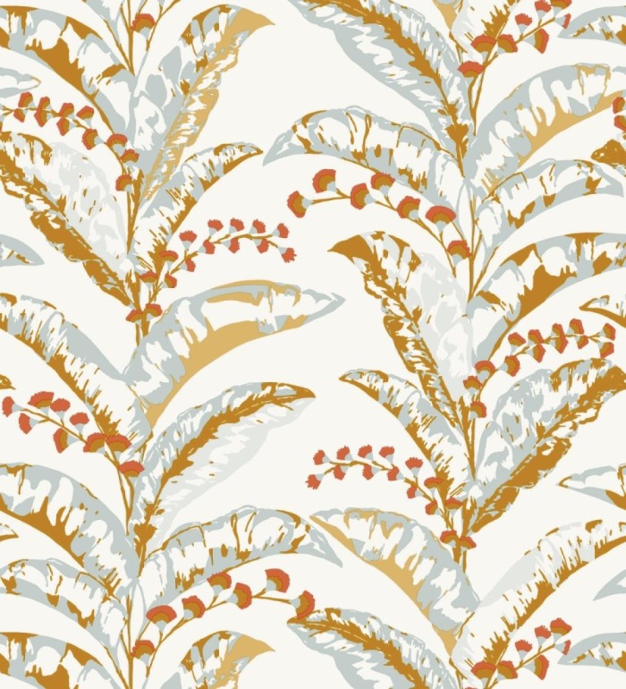 Papel pintado de hojas verticales - Shaka 128592