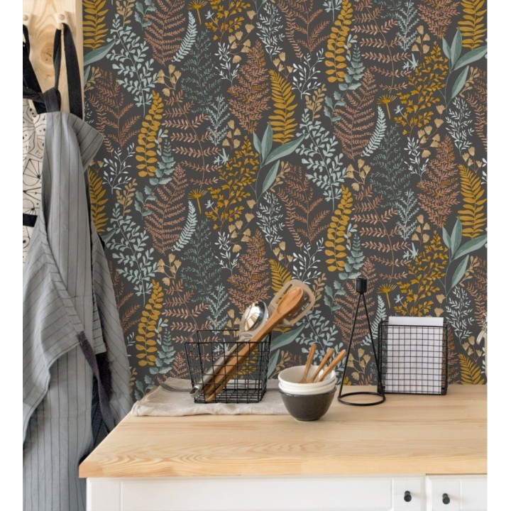 Papel pintado de plantas silvestres del campo - Audel Leaves 128684