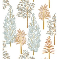 Papel pintado Borneo Trees 128701