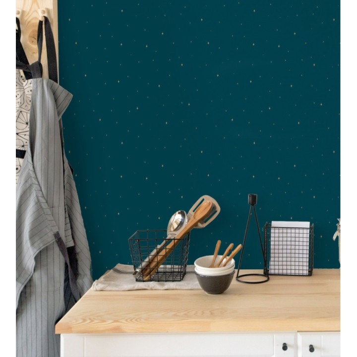 Papel pintado estrellas del cielo fondo azul oscuro - Stars Revelation 128705