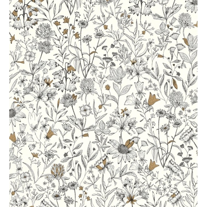 Papel pintado jardín de flores - Limber 128715