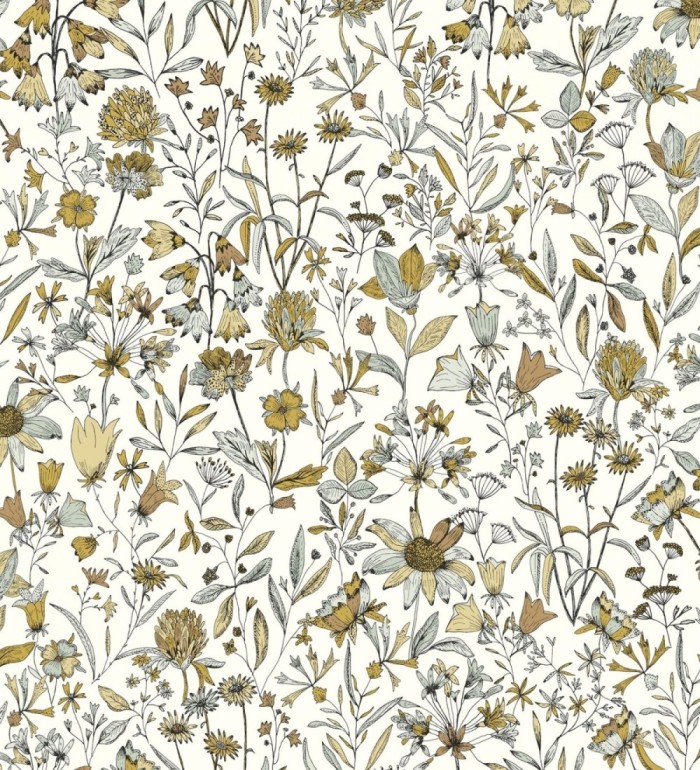 Papel pintado jardín de flores - Limber 128717