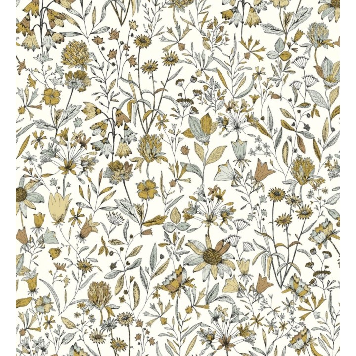 Papel pintado jardín de flores - Limber 128717