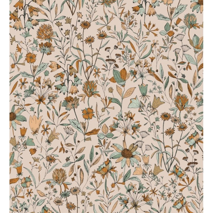 Papel pintado jardín de flores - Limber 128718