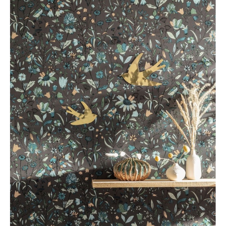 Papel pintado jardín de flores - Limber 128719