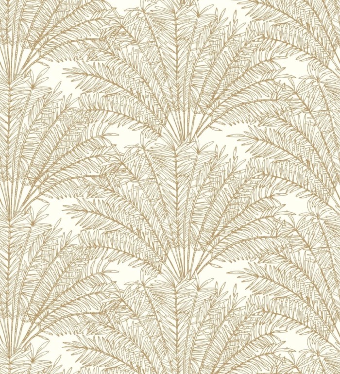 Papel pintado hojas de palmera - Johari 128727