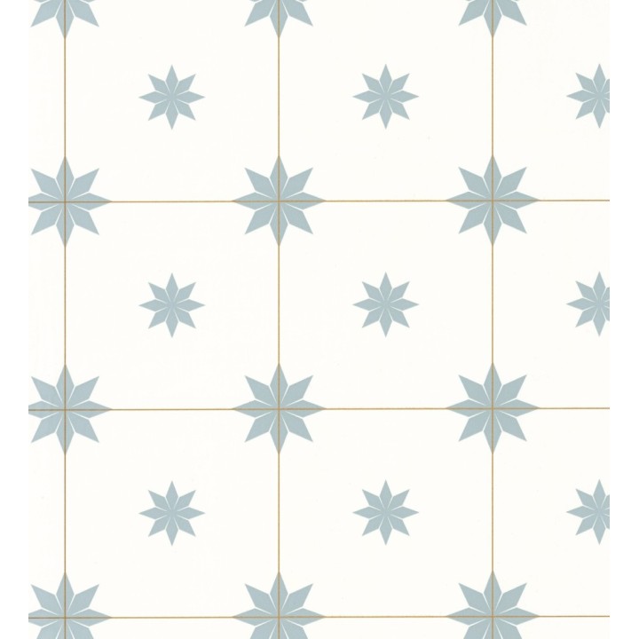 Papel pintado de azulejos hidráulicos para cocinas y baños - Bloise Maison 128745