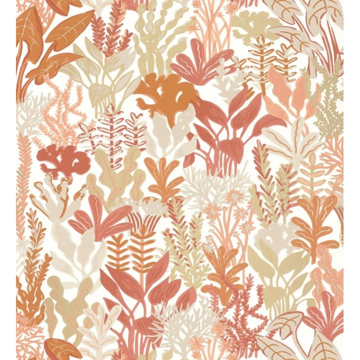 Papel pintado de corales y algas marinas - Tessa 128747
