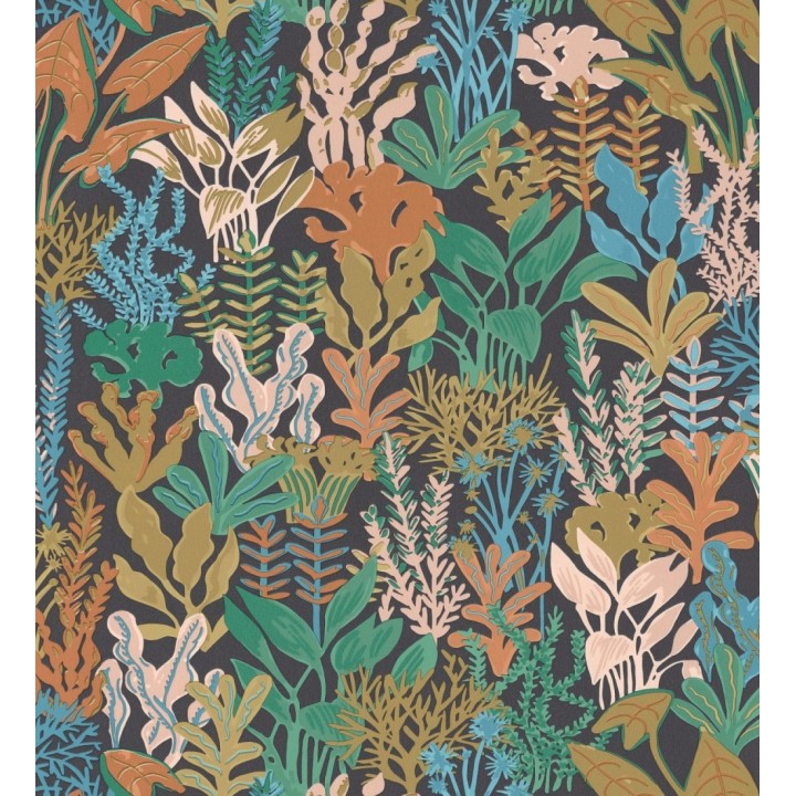 Papel pintado de corales y algas marinas - Tessa 128750