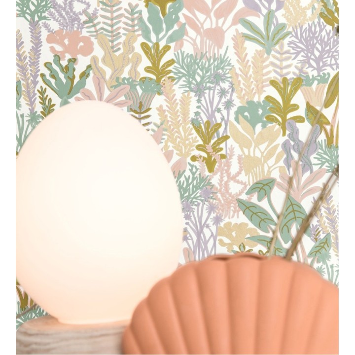 Papel pintado de corales y algas marinas - Tessa 128751