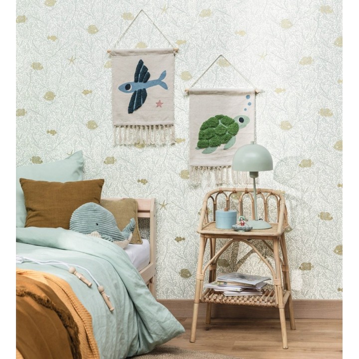 Papel pintado arrecifes de coral y peces - Tulum Fish 128760