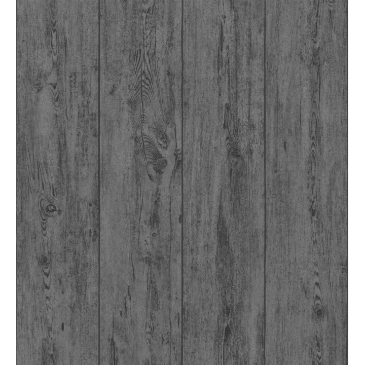 Papel pintado de madera oscura con relieve - Tabar 128773