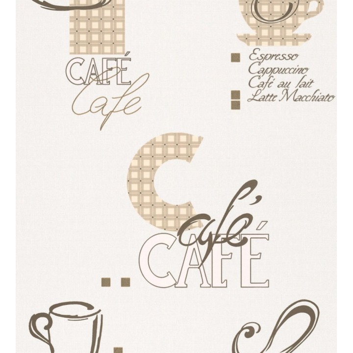 Papel pintado de tazas de café - Coffe Marly 128789