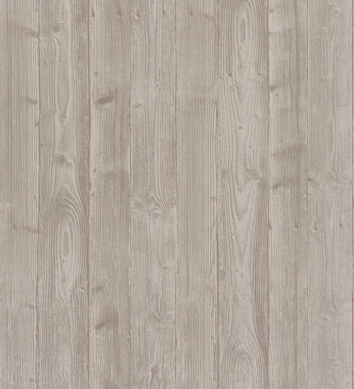 Papel pintado de madera desgastada en relieve tonos marrones - Risto 128796