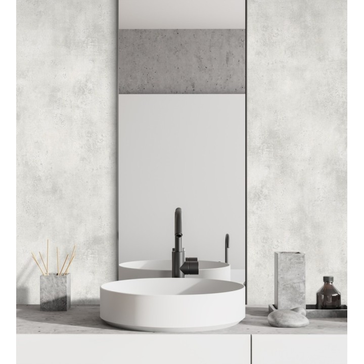 Papel pintado muro de cemento color gris - Berlin 128799