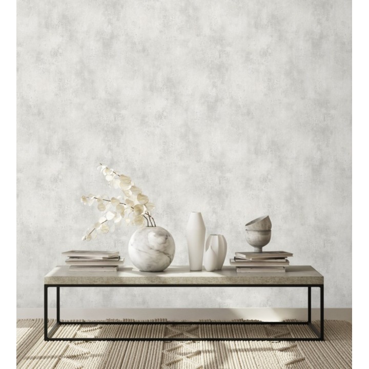 Papel pintado muro de cemento color gris - Berlin 128799