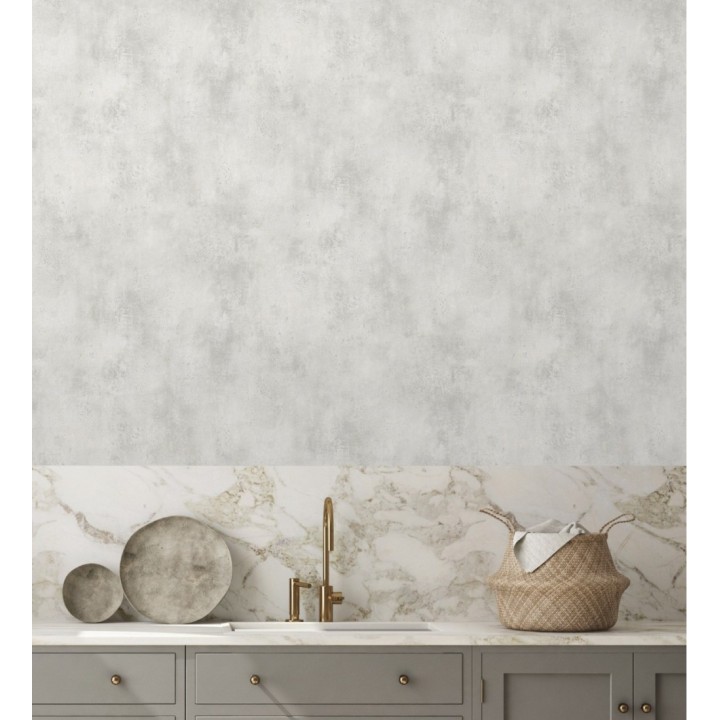 Papel pintado muro de cemento color gris - Berlin 128799