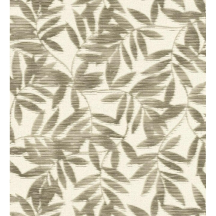 Papel pintado de hojas difuminadas tono marrón - Samara 128810