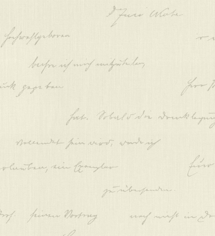 Papel pintado de letras de carta en relieve textil - Tiana Letter 128815