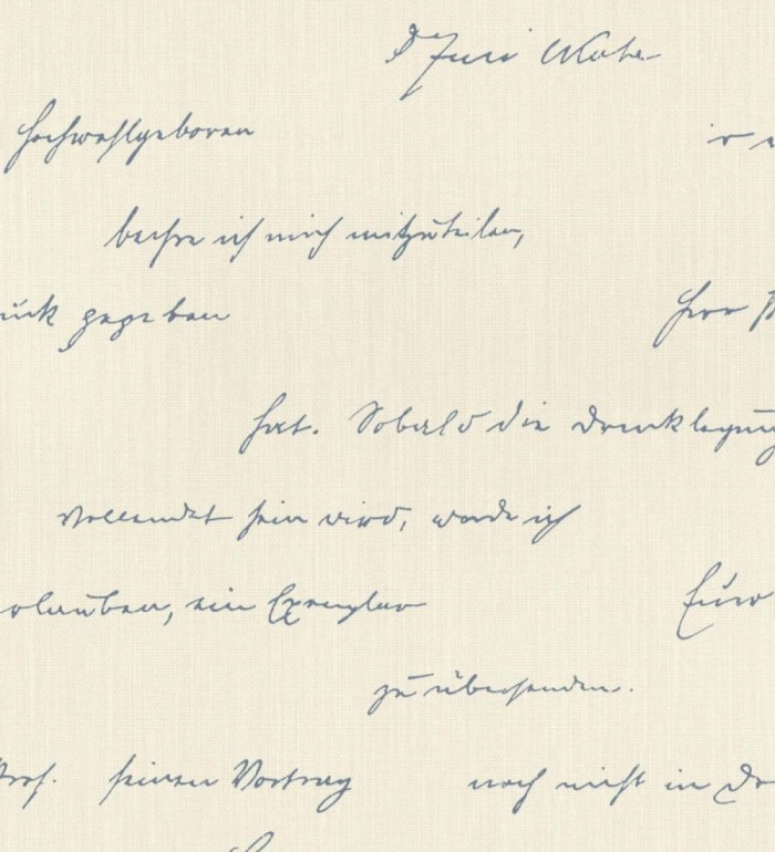 Papel pintado de letras de carta en relieve textil - Tiana Letter 128816