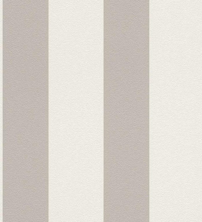Papel pintado de rayas anchas en pintura texturizada - David Stripes 128817