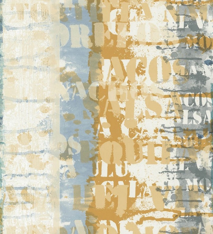 Papel pintado juvenil de letras estilo urbano - Rodney Modern 128827