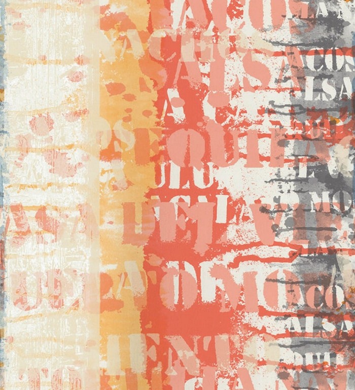 Papel pintado juvenil de letras estilo urbano - Rodney Modern 128828