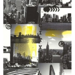 Papel pintado Sunset in New York 128836