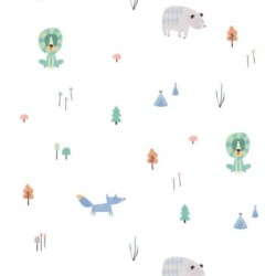 Papel pintado Forest Pals 128848