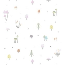Papel pintado Magic Mushrooms 128854