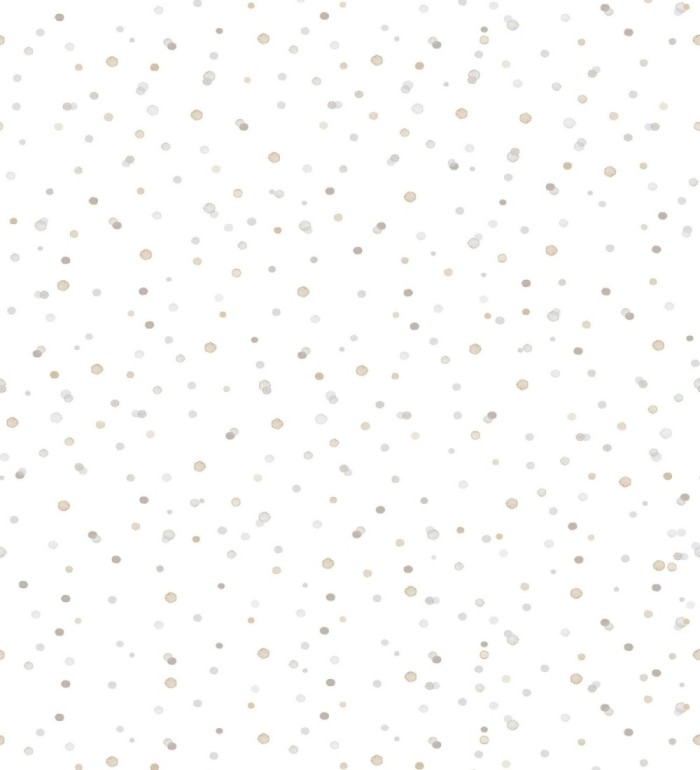 Papel pintado de lunares difuminados infantiles - Paint Drops 128861